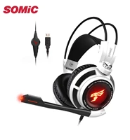 somic g941 gaming headset 7 1 virtual surround sound usb wired headphone deep bass stereo for ps4 pc xbox