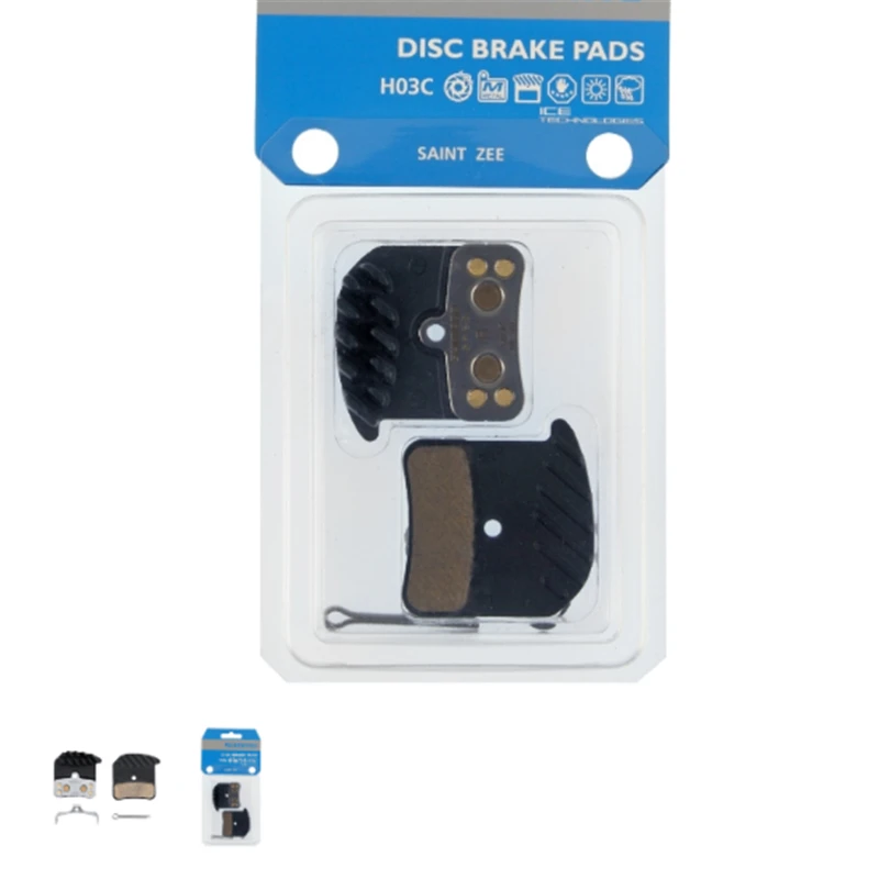 MTB велосипед Deore XT H03C металлические дисковые Тормозные колодки для BR M8020/M820/M640 с