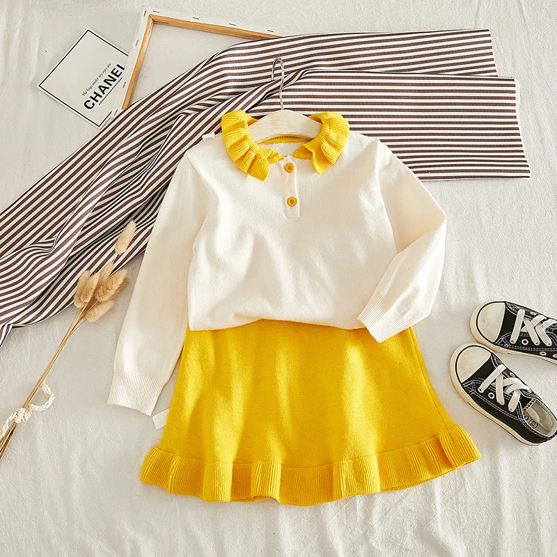 Menoea/платье для маленьких девочек новое зимнее детское вязаное пальто платье