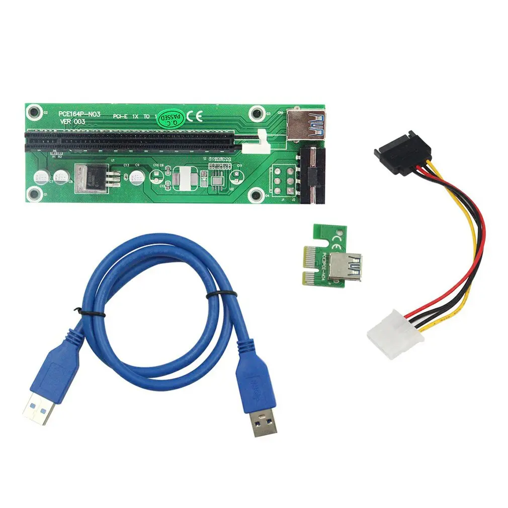 

U30 PCI-E Graphics Card Adapter Card Mining Card 164P-NO3 With 30cm Usb Cable For Xp / Win 7 / 8 / 10