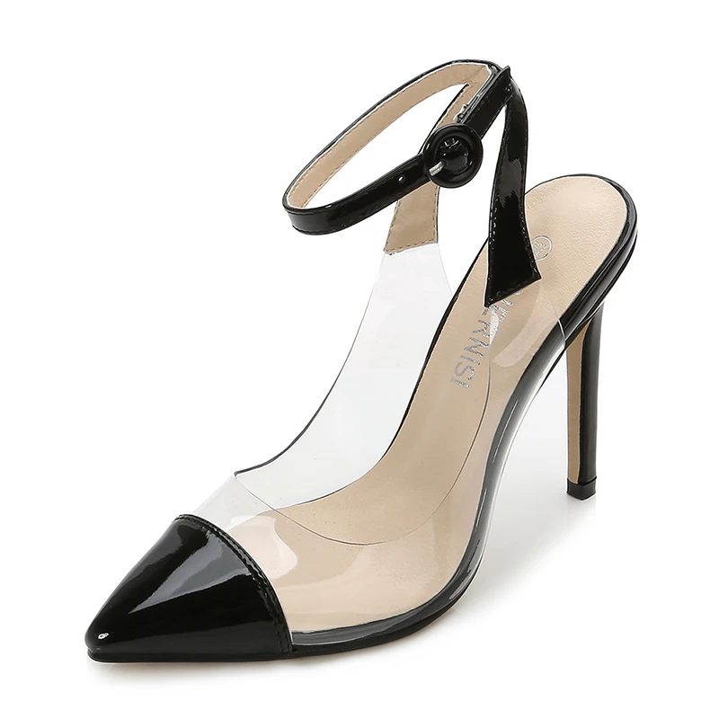 Women sexy sandals large size high heel 35-46 shoes summer heels 11 cm dress pump | Обувь