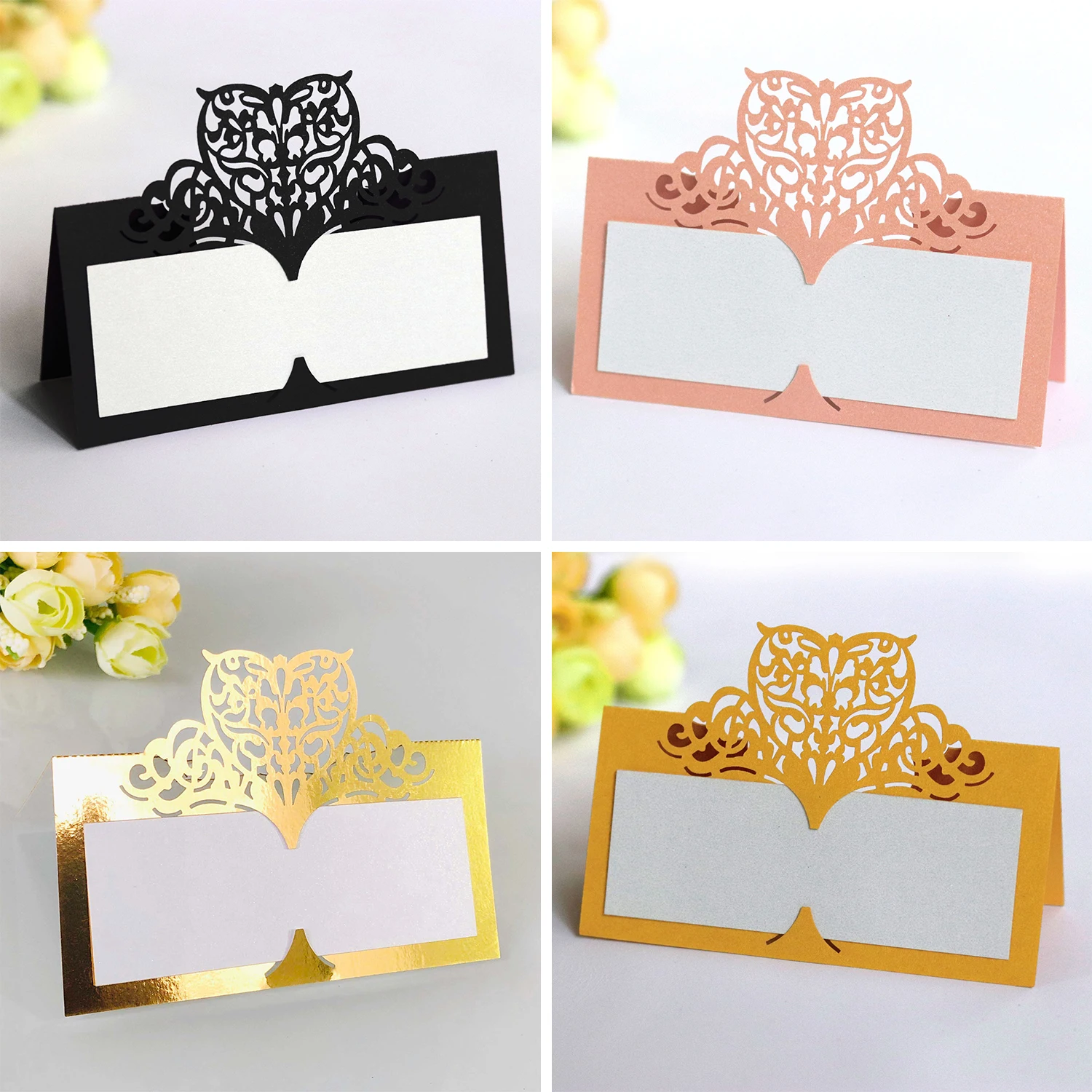 

50 шт. бумажная лазерная резка, свадебная визитница, место для таблицы, украшение для конференций вечерние в форме сердца, индивидуальный кре...