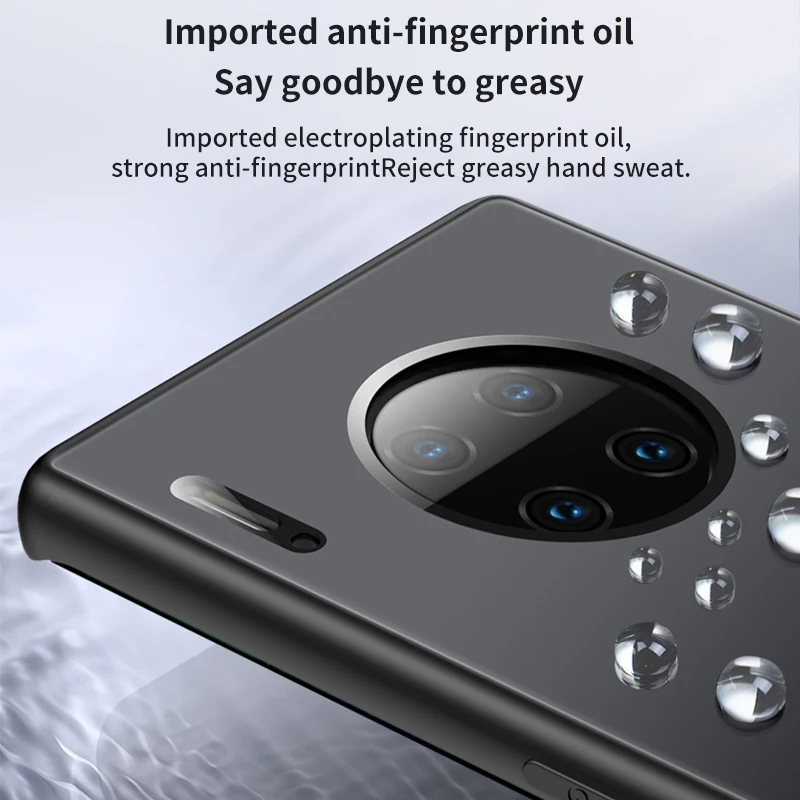 AG матовое стекло мобильный телефон чехол для Huawei P30Pro P40Pro с антипригарным