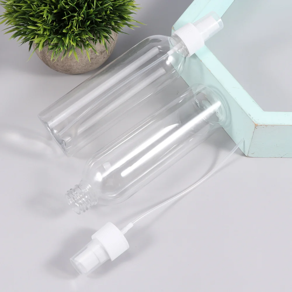 

6PCS 250ml Cosmetic Subpackaging Bottles Empty Spray Bottle PET Portable Liquid Bottle (Transparent)
