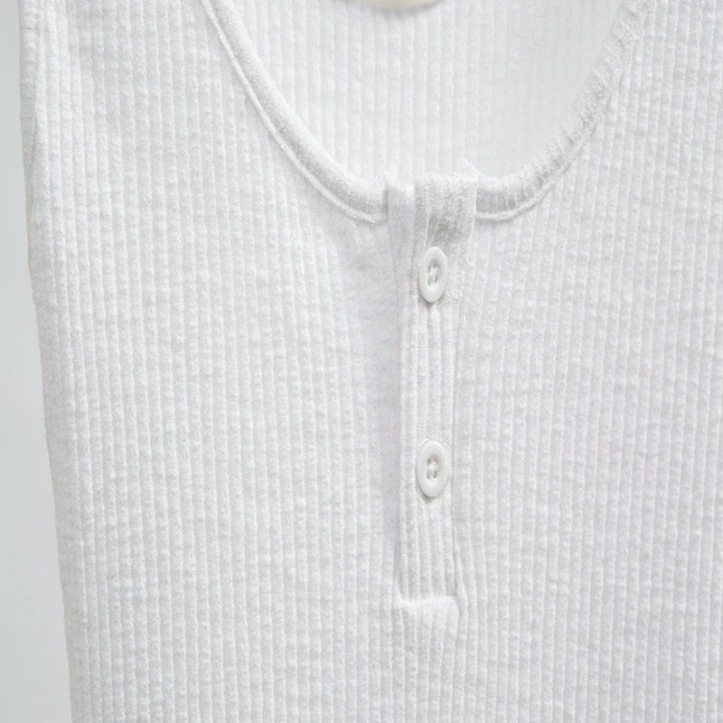 

Shintimes Button Sexy Slim Tank Top Women Korean Fashion Clothes High Elasticity 2020 Summer Womens Tops Casual Shirt Haut Femme