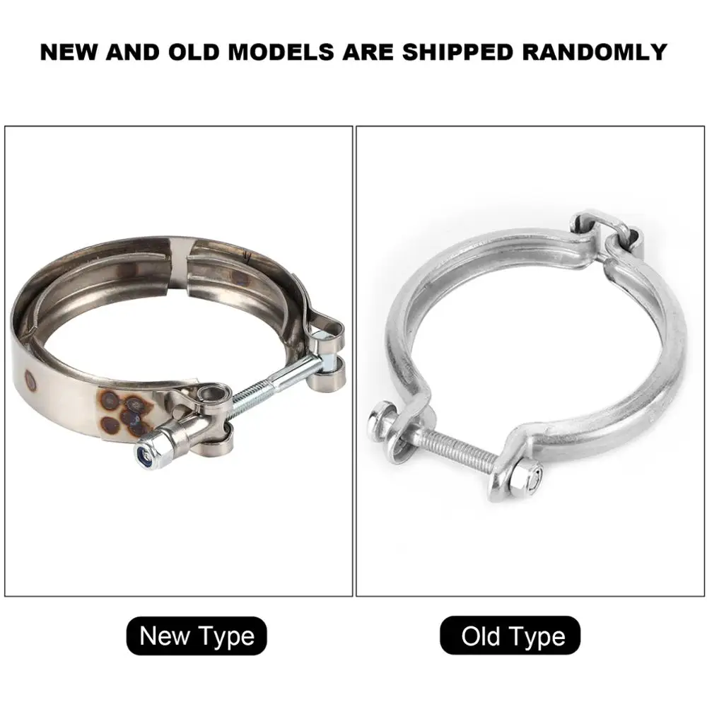 V-образный фланцевый зажим турбокомпрессора подходит для Holset HX35 HX35W HX40W