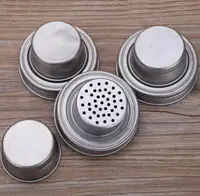 304 Stainless Steel Mason Jar Lid Silicone Sealing Plug 70mm Caliber Shaker Lids Rust Proof Drinkware Cover Hot Sale  SN3580