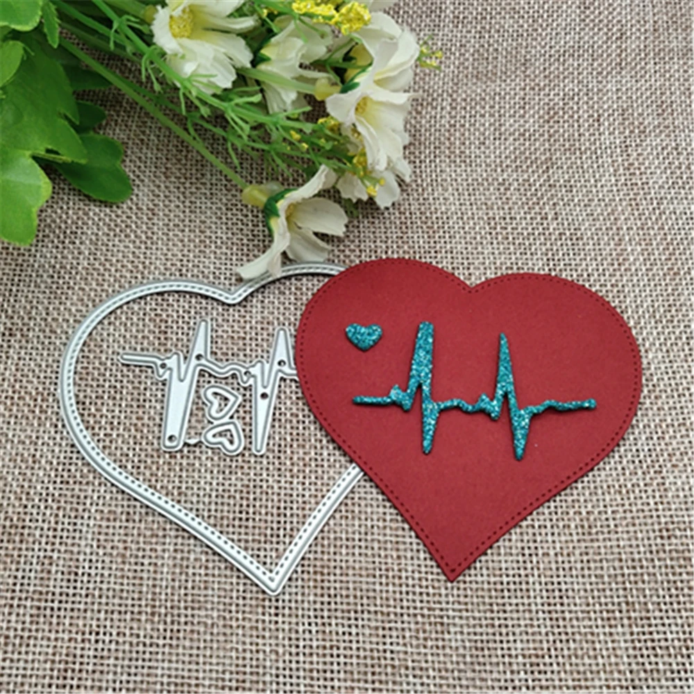 

Металлические трафареты в форме сердца, трафареты для рукоделия, скрапбукинг, декоративное тиснение, шаблон ручной работы