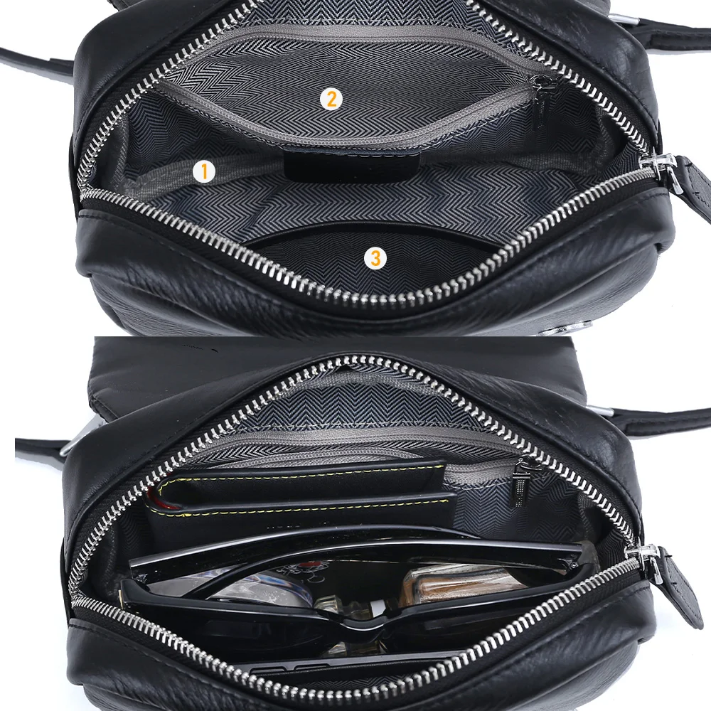 Женская сумка на цепочке Zency летняя роскошная через плечо из натуральной кожи с