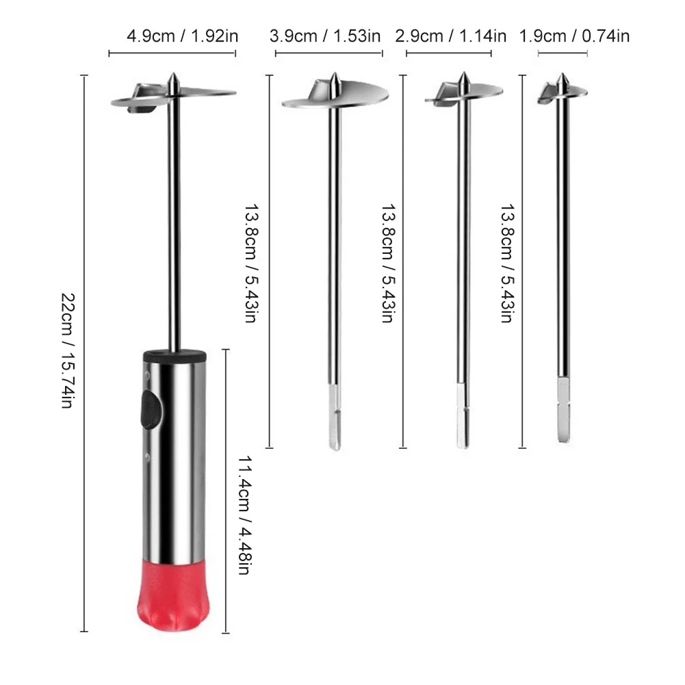

Multipurpose Vegetable Corer Stainless Steel Drill Vegetable Fruit Corer Easy Grip Core Remover For Fruits Vegetables