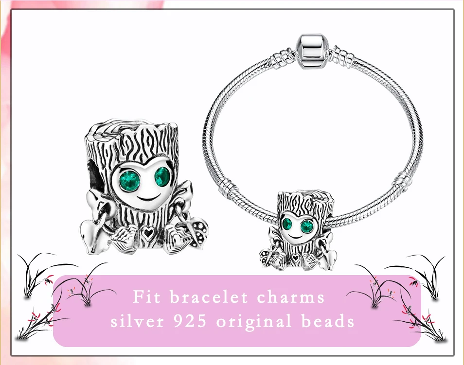 New Fashion Trend Luxury Charm diy 925 Sterling Silver Beads Fit Charm Bracelet DIY Silver 925 Originality Beads Jewelry Making