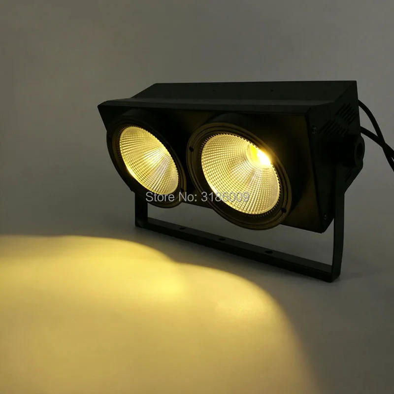 Шоу Time 2 глаза 100 Вт Dj Led Cob Par свет белый и теплый 2 в 1 хорошее использование для D0isco сценический эффект камеры производительность ночной клуб