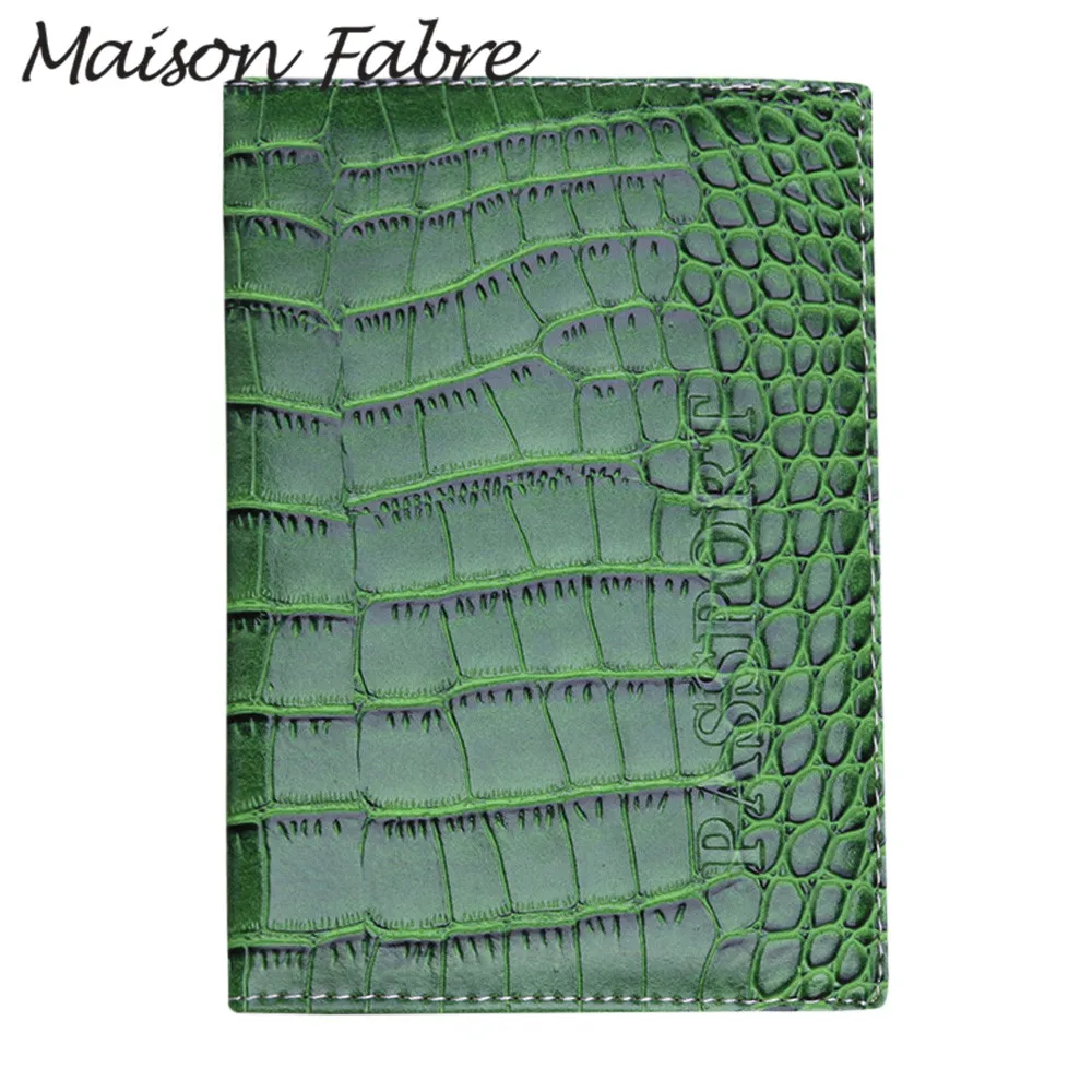 Мужской деловой кожаный бумажник с крокодиловым узором клатч отделением для