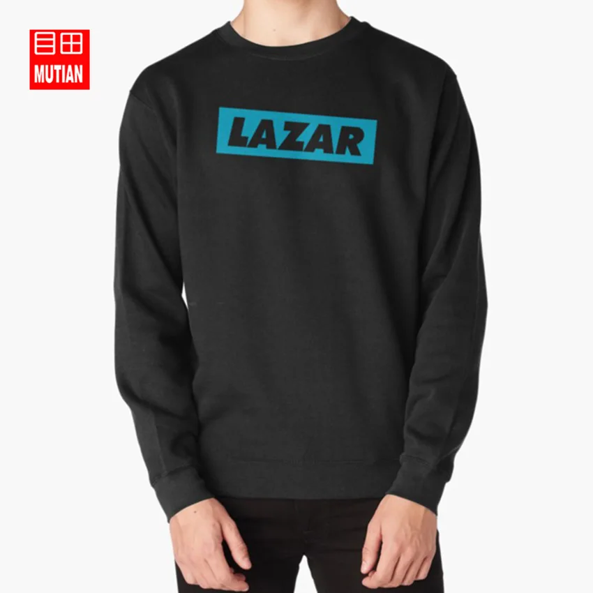 black-sweatshirt Lazar-синий логотип толстовки lazar beam Lazar beam lazerbeam лазерный луч вы трубки вы клубень youtuber геймер игровой Лут - Цвет: black-sweatshirt