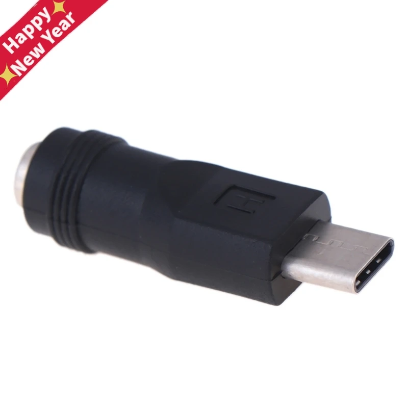

Female Jack to Type-C 3.1 Male Plug 90 / 180 Degrees DC Adapter Computer Connector Adapter