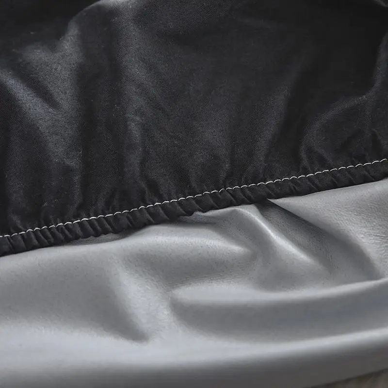 Водонепроницаемый чехол на матрас эластичный однотонный с защитой от клещей