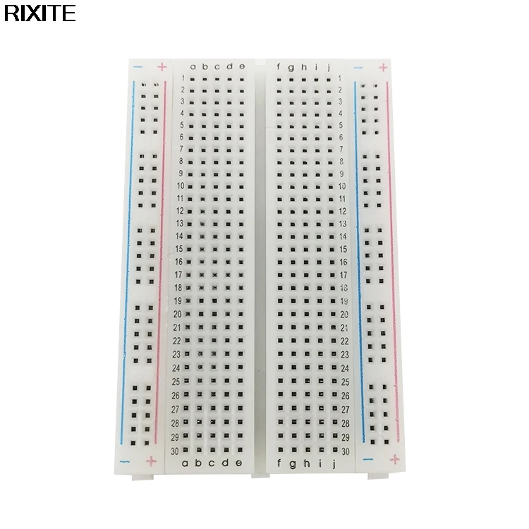 

10Pcs New 400 Tie Points Solderless PCB Breadboard Mini Universal Test Protoboard DIY Bread Board for Bus Test Circuit Board