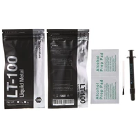 lt 100 liquid metal thermal conductive paste grease for cpu gpu cooling liquid ultra 128wmk 1 5g 3g compound grease for cooling