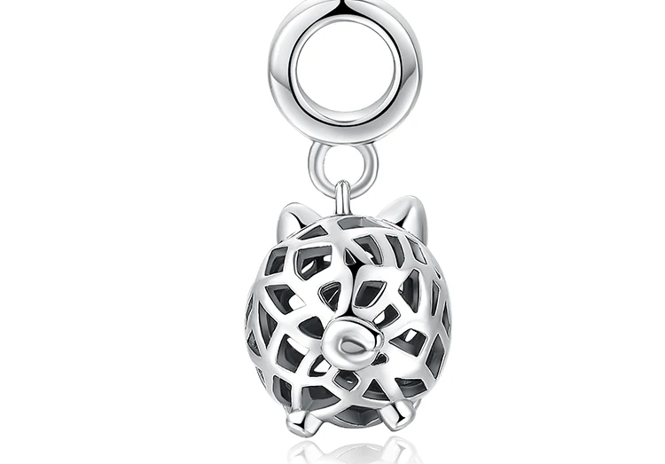 JewelryPalace 925 пробы Серебряный Pet Love Angry Pig Шарм бусины для мамы и дочки Новинка года Лидер продаж красивые подарки