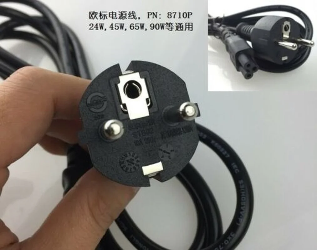 

For Dell Laptop Power AC Adapter power supply Cable European standard plug