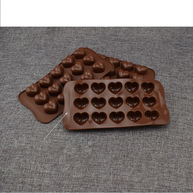 Новая силиконовая форма для шоколада 15 форм инструменты выпечки антипригарная