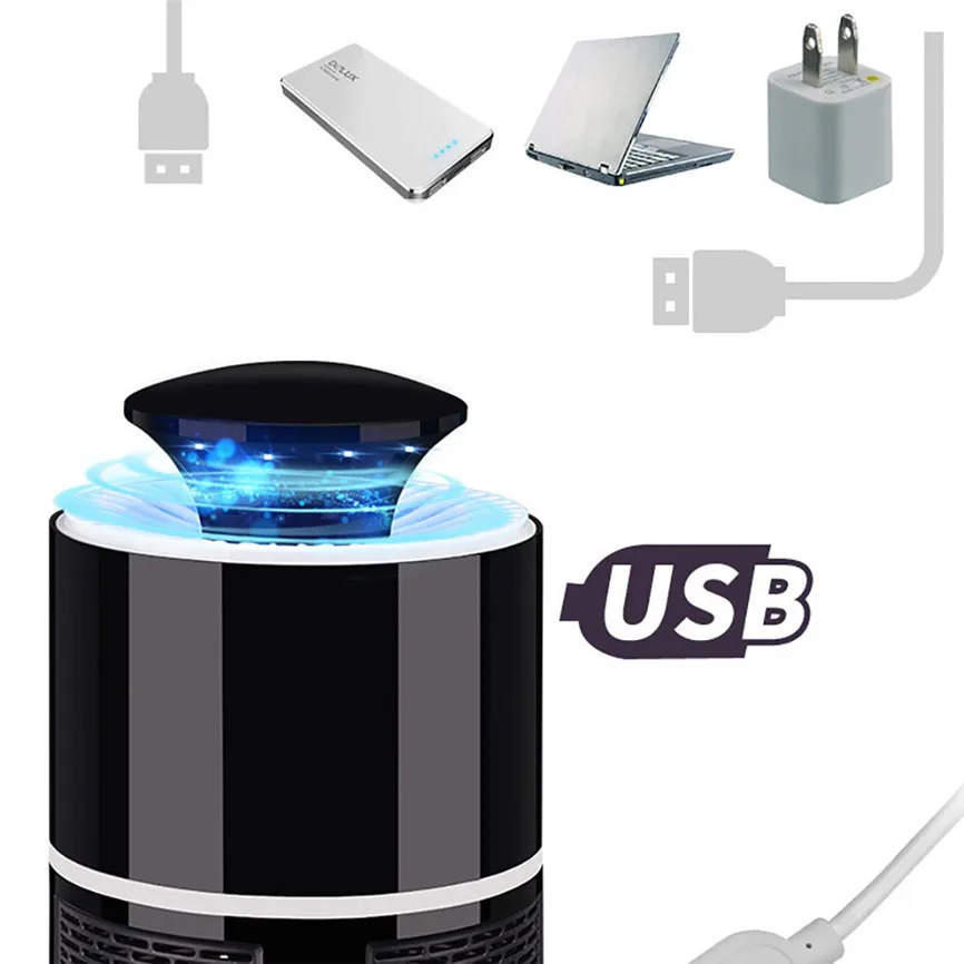Electric Mosquito Killer Lamp LED USB Bug Zapper Anti Insect Trap Home Living Room Pest Control | Дом и сад