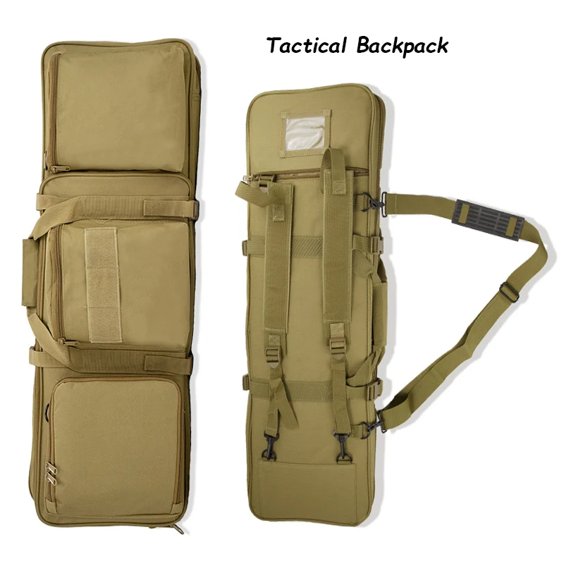 

Tactical Backpack 1000D Nylon Molle Bag Pouch Military Gear Shooting Sniper Airsoft Gun Holster Rifle Case Hunting Accessories