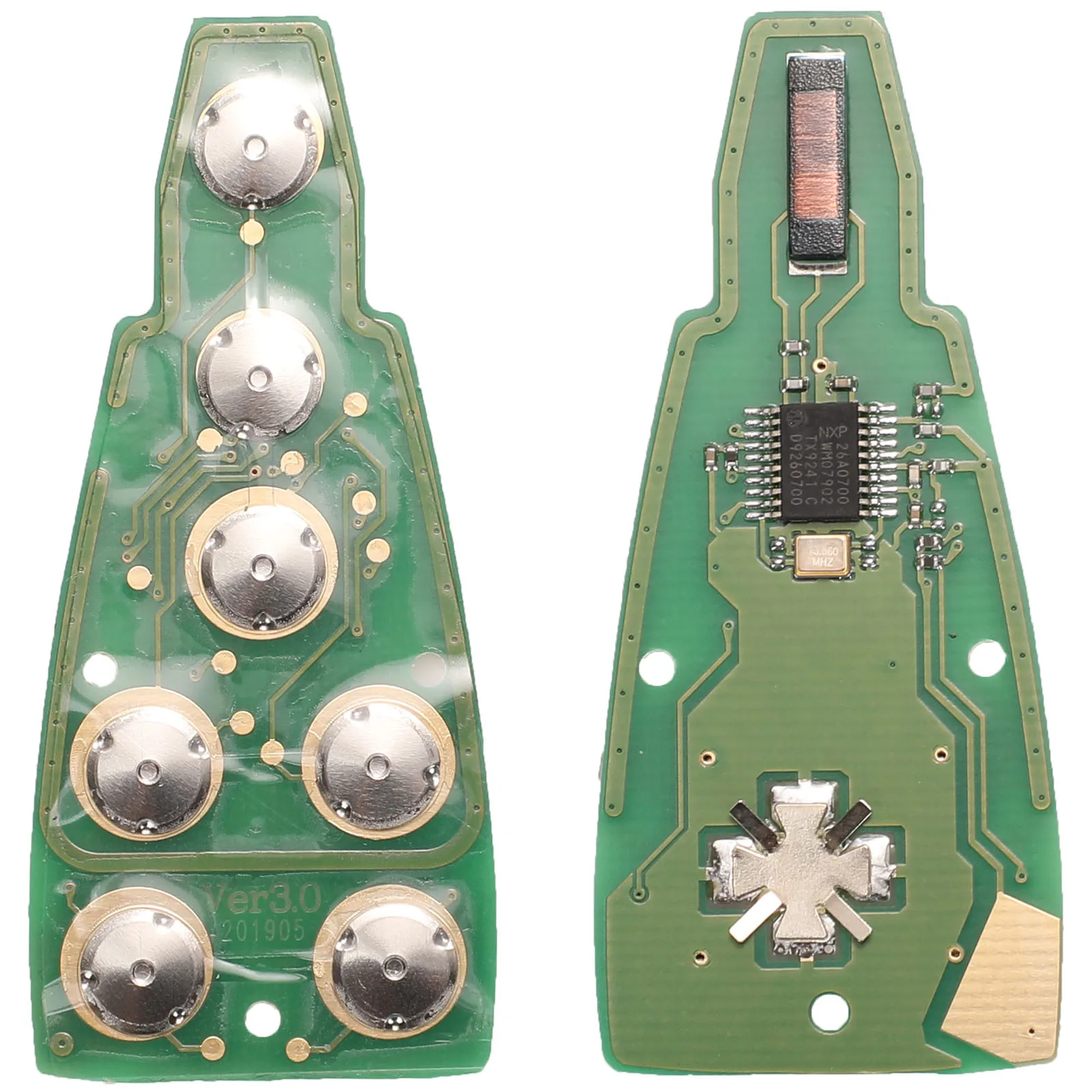 

Kutery 7 Buttons Smart Remote Car Key Fob 433Mhz Pcf7941 ID46 For Dodge Caravan Chrysler Town & Country Jeep M3N5WY783X