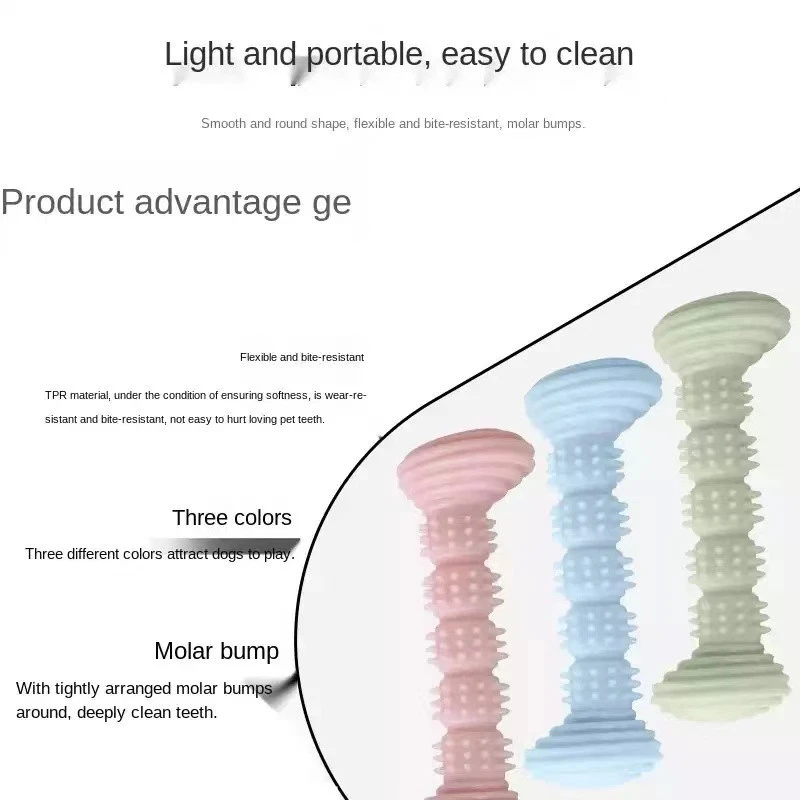 

Dog Cleaning Teeth Molar Rod Puppy Lndestructible Toys For Dogs Big Aggressive Chewers Rubber Lnteractive Training Accessories