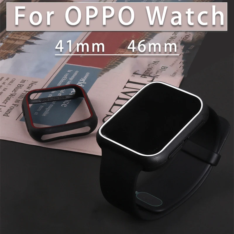 41 мм защитный чехол для OPPO Watch 46 Чехол Мягкий ТПУ бампер светильник защита работы