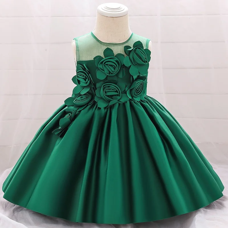 

2020 New Baby Dresses Summer Girls Clothes Princess Dress 1st Birthday Party Dress For Girl Cute Infant toddler Girls Clothing
