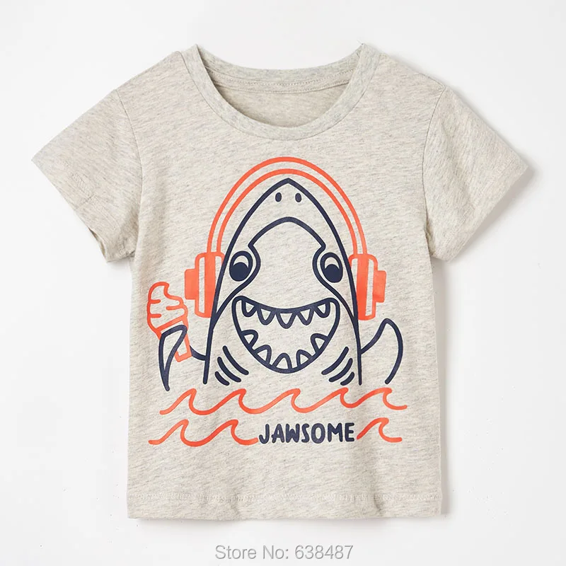 

100% Knitted Cotton t-shirt Brand Baby Boys Clothes Short Sleeve Children Kids tshirt Bebe Boys Underwear Casual Tee Summer Tops
