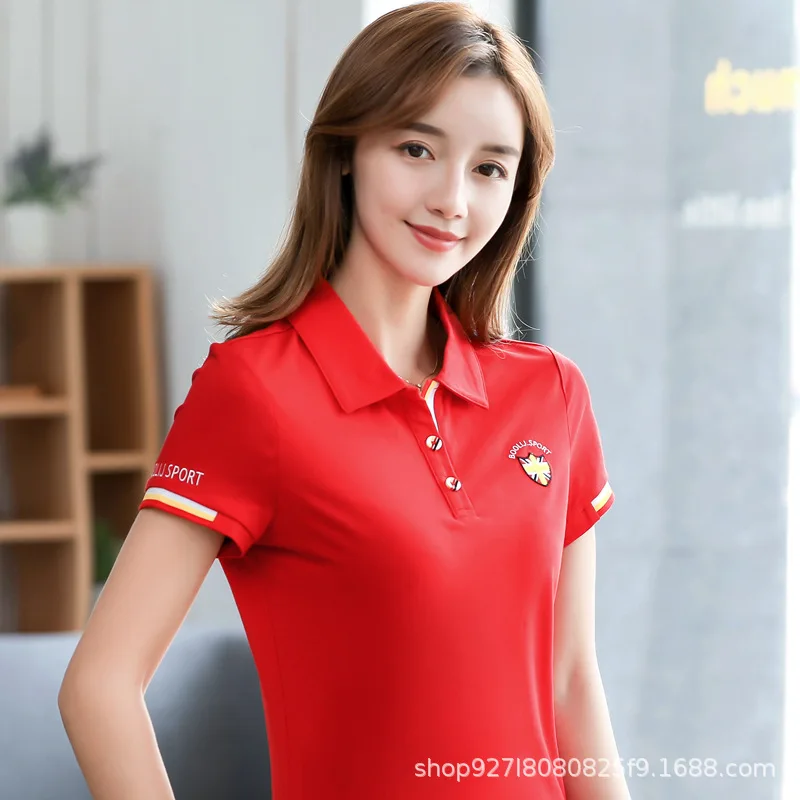 Высококачественная хлопковая Летняя Спортивная Повседневная рубашка поло с