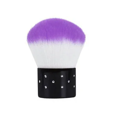 purple Лак для ногтей, кисть для удаления пыли, румяна, блестящая пудра, средство для удаления тонального крема, УФ Гель-лак, акриловый инструмент для маникюра, макияж - Цвет: purple