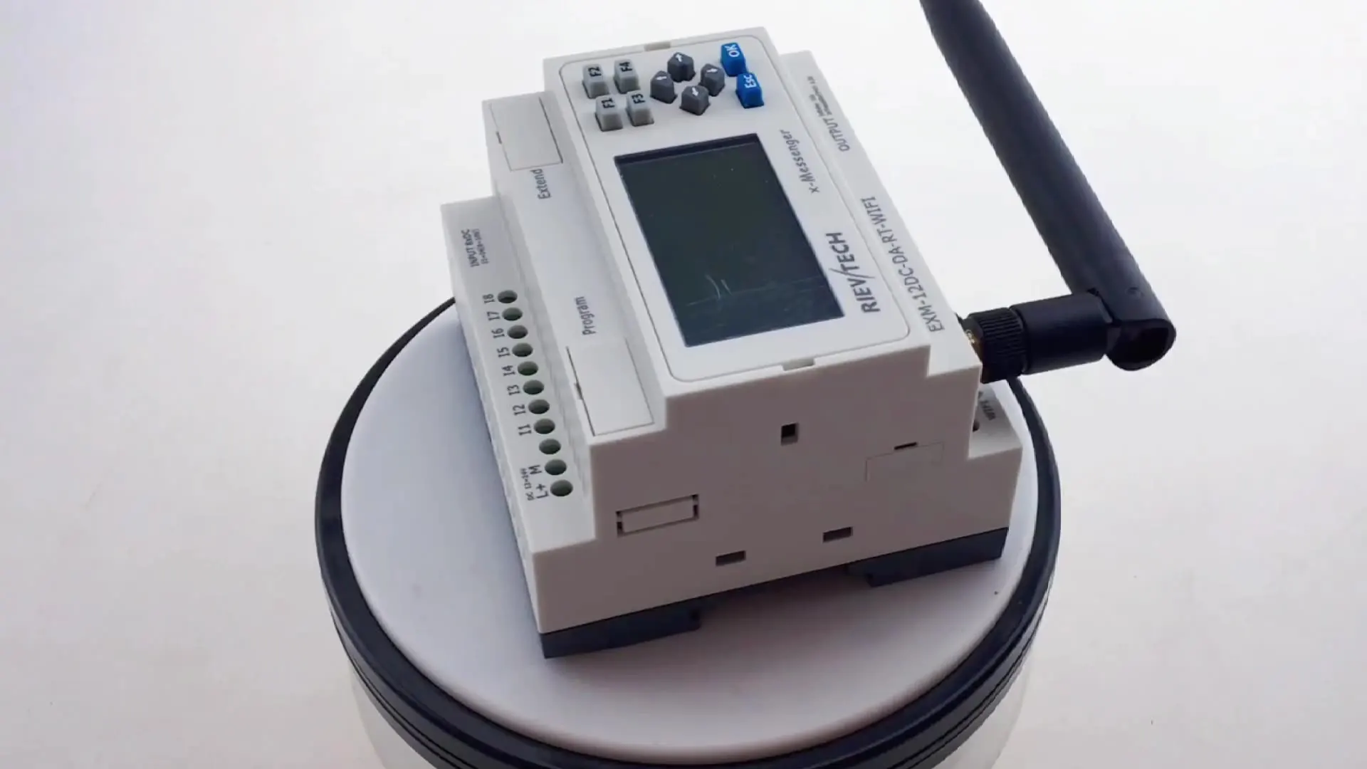 

WiFi PLC EXM-12DC-DA-R-N-HMI programmable relay for automation controller