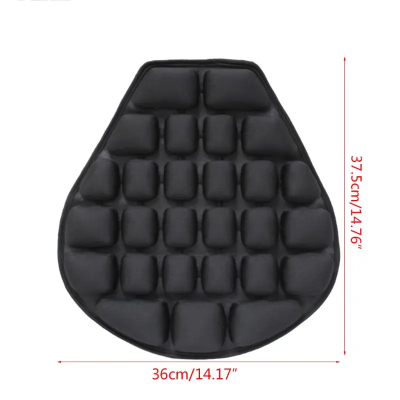

Motorcycle Seat Cushion Pressure Release Comfortable Inflatable Air Pad Cover N0HA