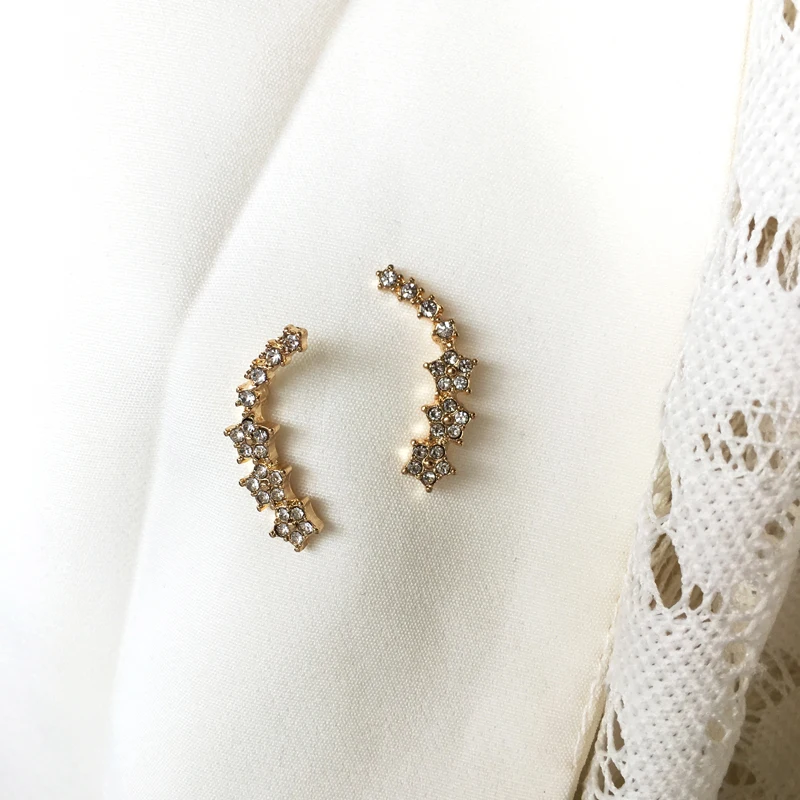 S925 иглы звезда серьги 2020 новый дизайн горячая распродажа высокое качество