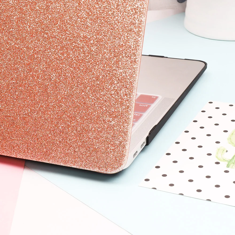 Блестящий чехол для ноутбука Apple MacBook Air Pro retina 11 12 13 15 дюймов Mac 3 Touch bar A2159 жесткий