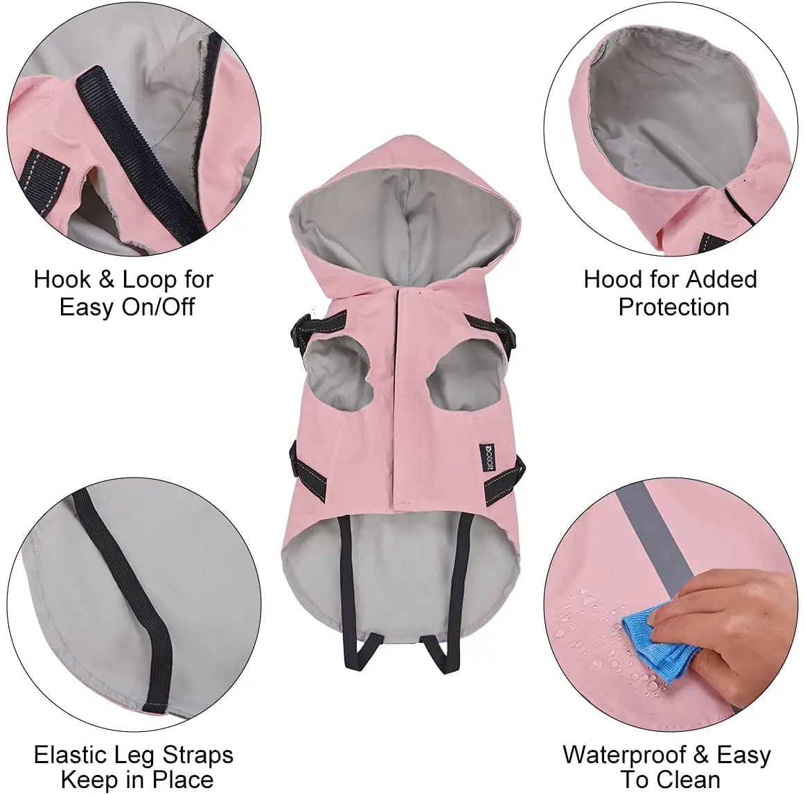 Новый водонепроницаемый жилет для домашних питомцев куртка дождевик животных