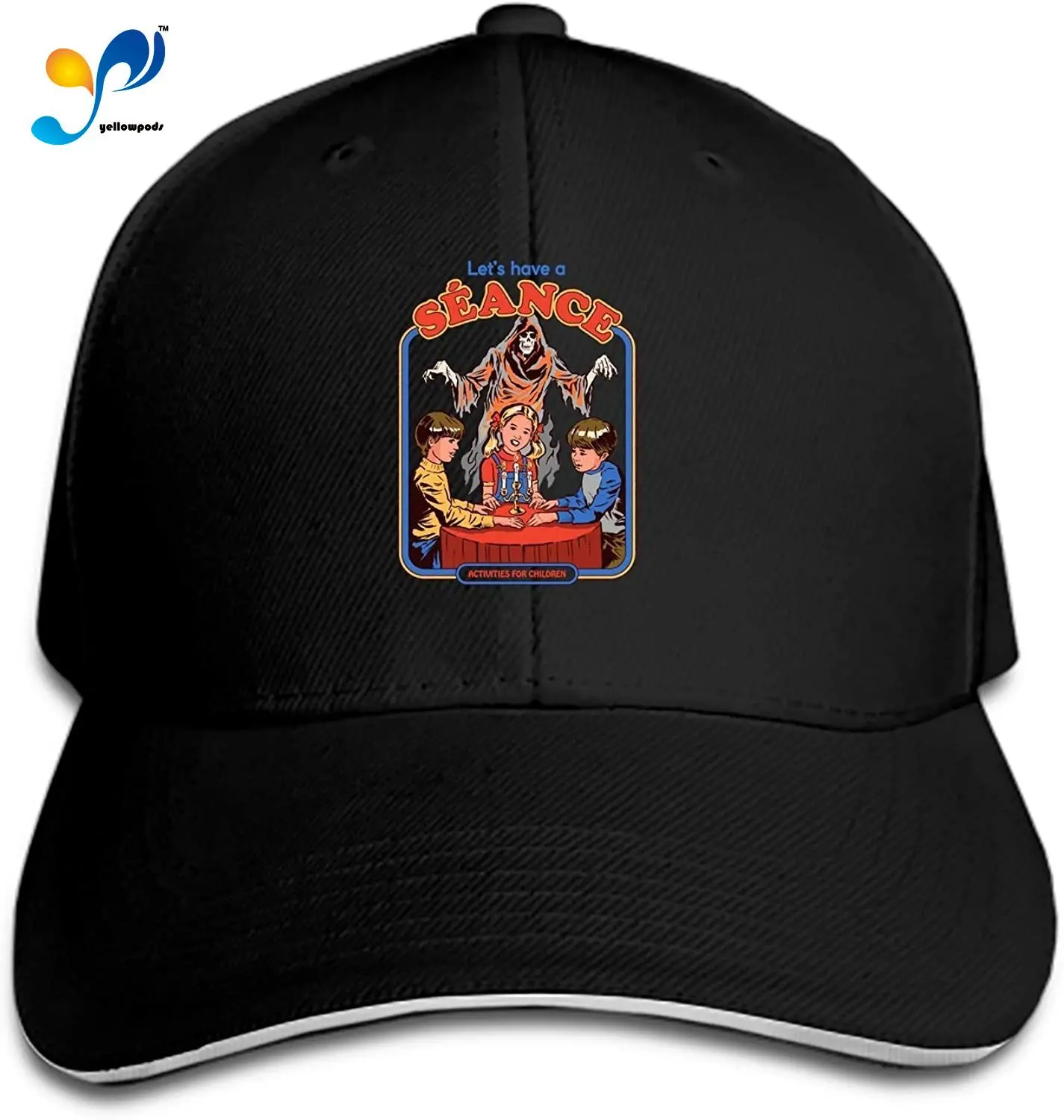 

Customized Unisex Let's Have A Seance Trucker Baseball Cap Adjustable Peaked Sandwich Hat