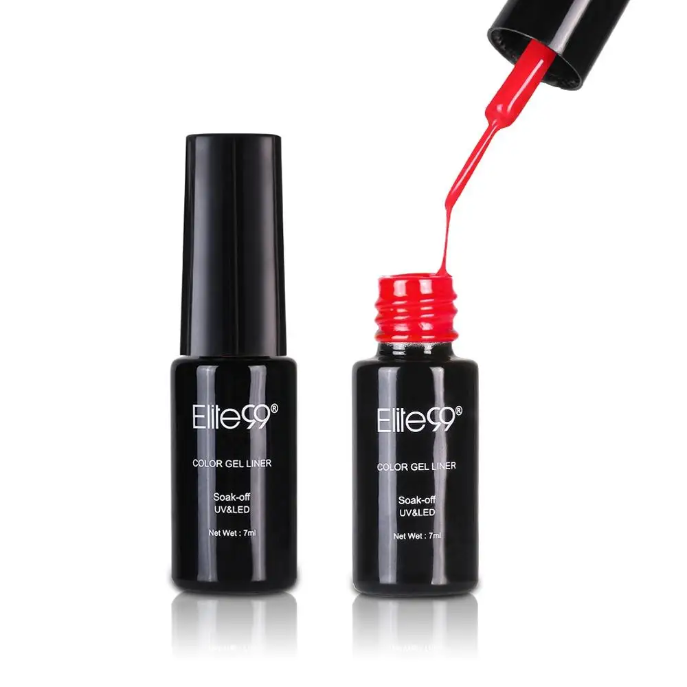 Elite99 7ml Wire Drawing Nail Gel Lacquer Painting Varnish Soak Off Pulling Silk Spider Creative Art Polish | Красота и здоровье