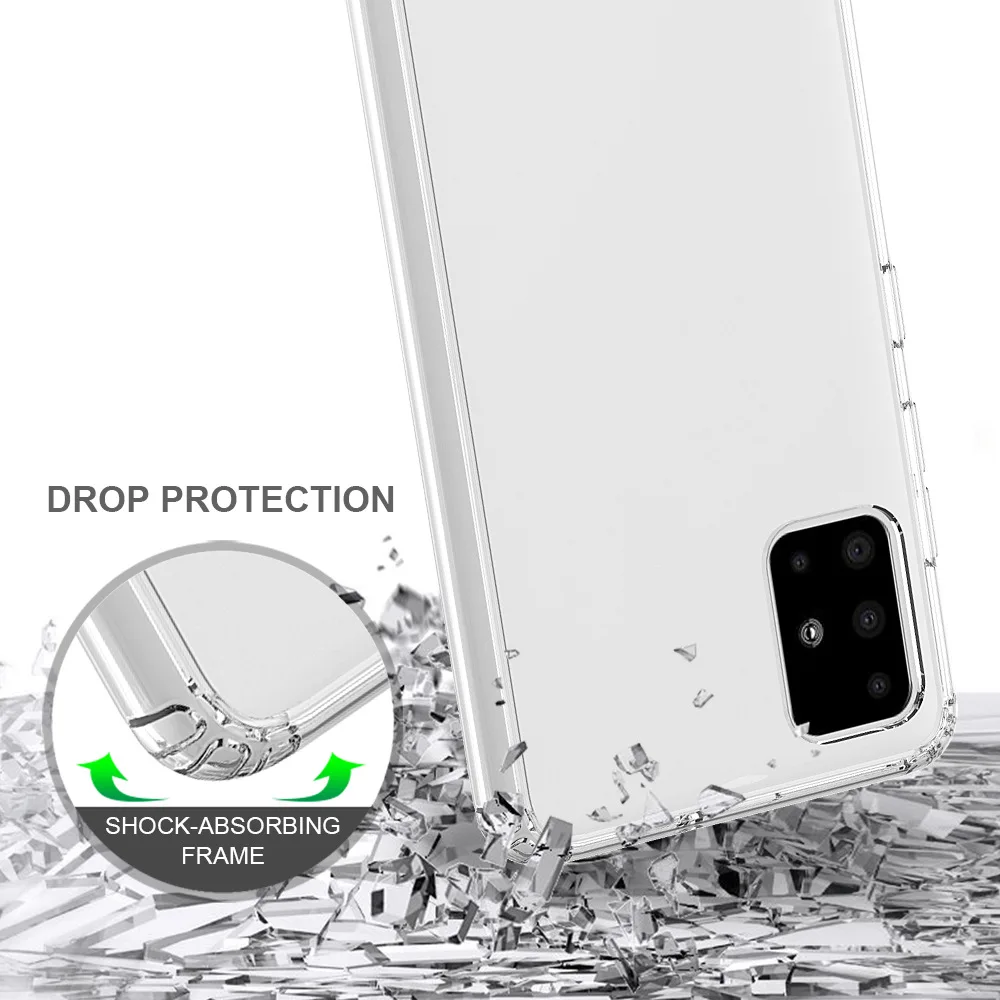 punqzy lucky eye blue eye of evil print clear phone case for samsung a51 a71 s20plus s11 s10 s9 a50 a70 soft silicone back cover free global shipping