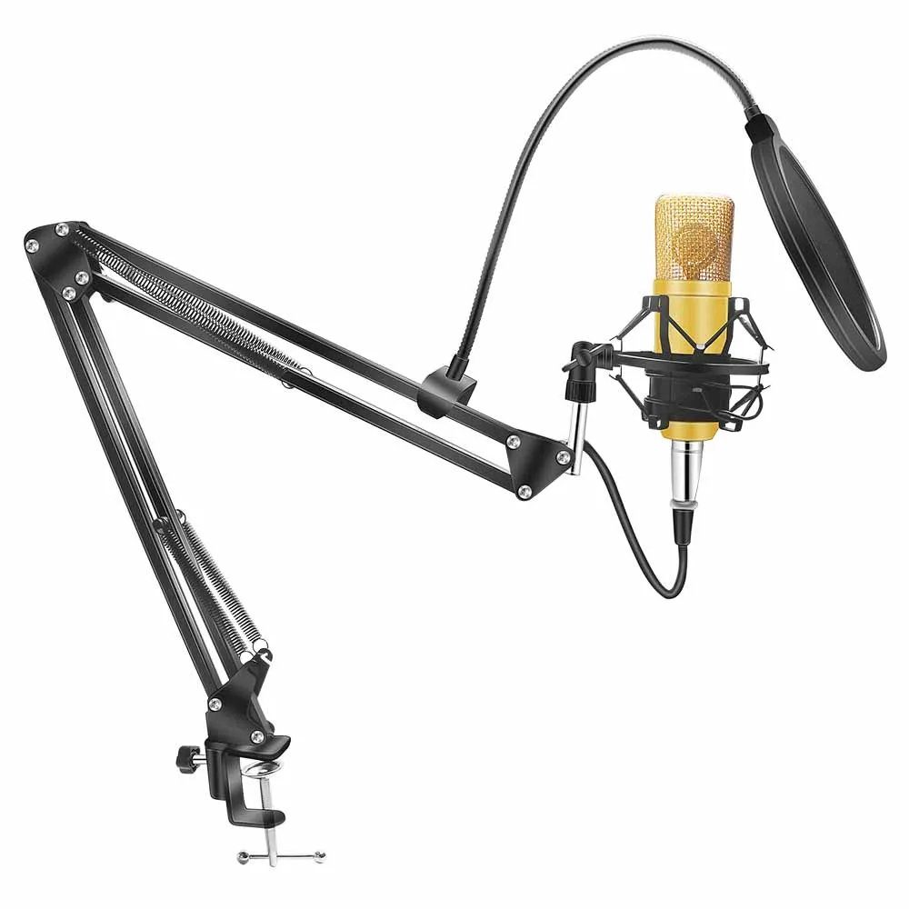 Конденсаторный микрофон BM 800 обновленный конденсаторный 700 мм с амортизирующим