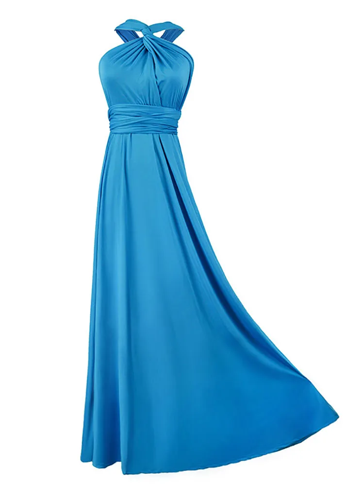 

Summer Sexy Women Maxi Dress Red infinity Long Dress Multiway Bridesmaids Convertible Wrap Party Dresses Robe Longue Femme