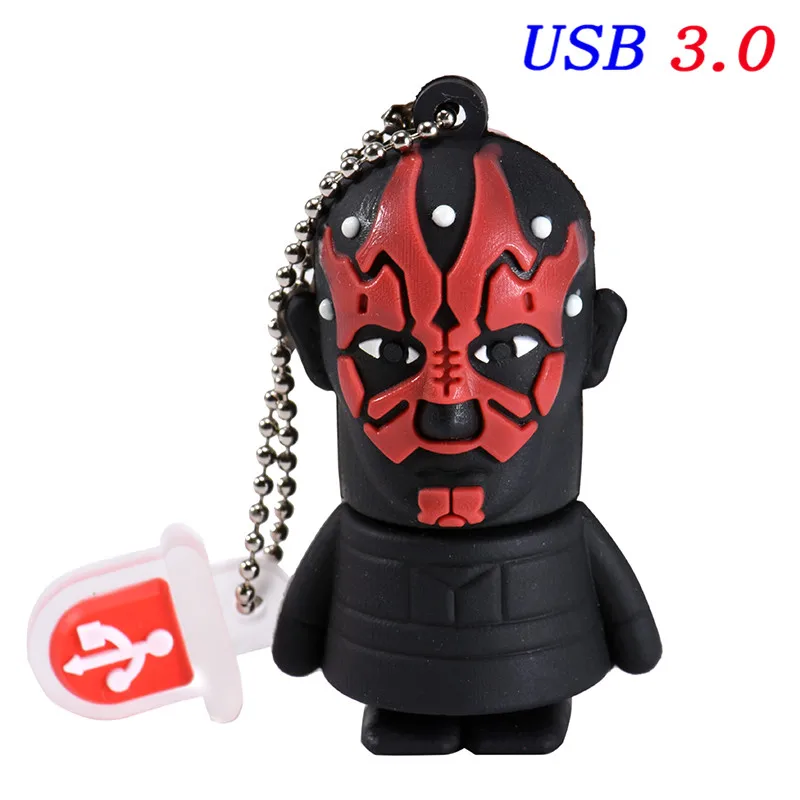 T6 JASTER 3,0 usb флеш-накопитель Звездные войны 4 ГБ/8 ГБ/16 ГБ/32 ГБ/64 г Темный Дарт Вейдер йода Флешка карта памяти - Цвет: T6