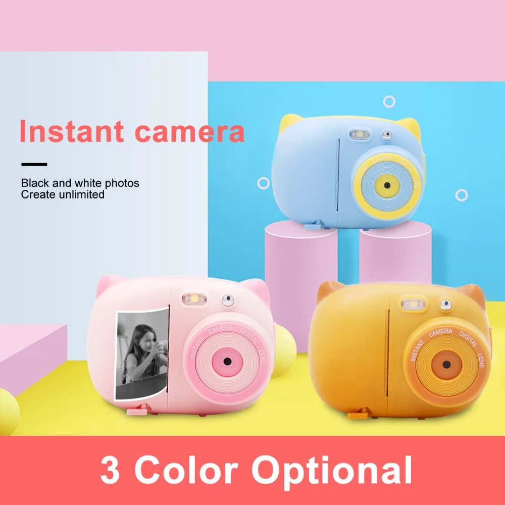 2,4 дюймов ips lcd wifi Cams Детская Цифровая камера 1080P Full HD мгновенная печать видео видеокамеры профессиональные детские камеры подарки