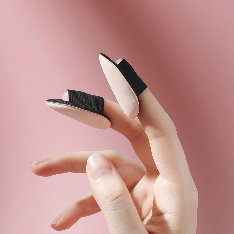 Мини губка для пальцев косметическая пуховка запасная деталь лица кушон макияжа