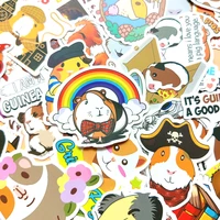 1050pcs cartoon anime guinea pigs sticker decoration luggage laptop motorcycle computer water cup mobile phone kids gift