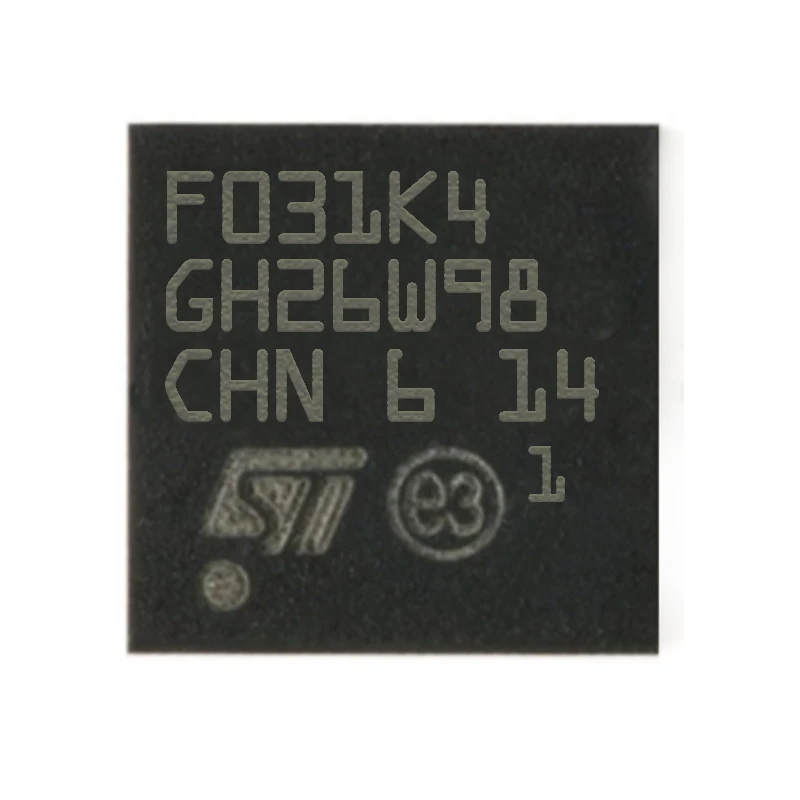 

1-100 PCS STM32F031K4U6 UFQFPN-32 32F031K4U6 32-bit Microcontroller Chip ST Microcontroller Brand New Original