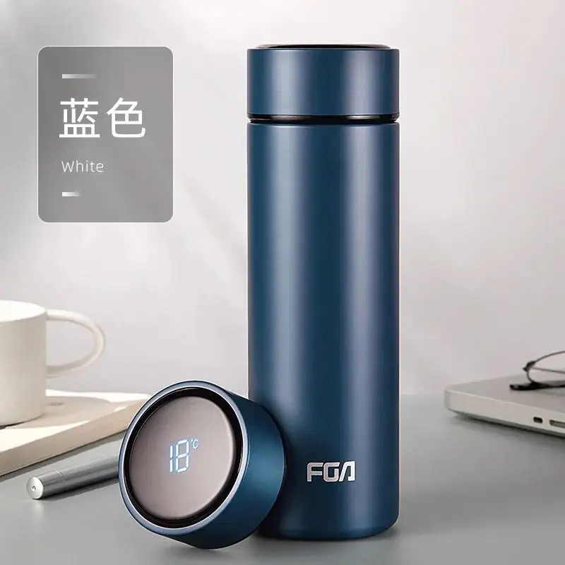 450ml Eco-friendly vacuum cup LED digital display Temp. thermos | Дом и сад